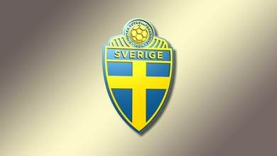 Suécia futebol federação logotipo emblema escudo euro 3d print model - Mito3D
