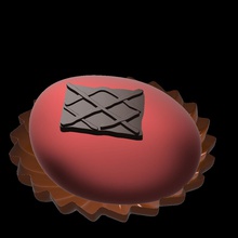 sweet1 doux chocolat 3d print model - Mito3D