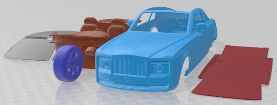 sweptail 2017 printable car 3d print model in automotive 3dexport slot scalextric tamiya rc miniz hobby micro diecast 3d print model - Mito3D