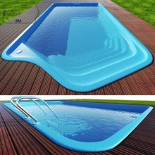 nuoto piscina 2 acqua giardino 3d print model - Mito3D