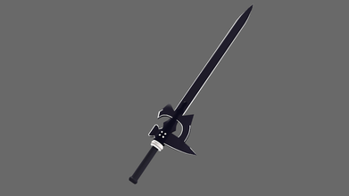 sword 3d print model in toys 3dexport sword-swords 3d print model - Mito3D