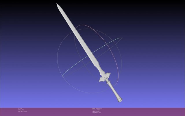 Schwert Kunst online kirito alo Replik Versammlung Cosplay Kostüm Waffe Fantasie Anime sao sword art 3D print model - Mito3D