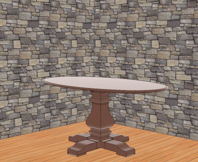 table furniture 3D print model - Mito3D