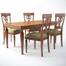 tabela cadeiras livre 3d modelo in 3dexport modenesegastona sala jantar móveis clássicos italianos feito itália casa 3d print model - Mito3D