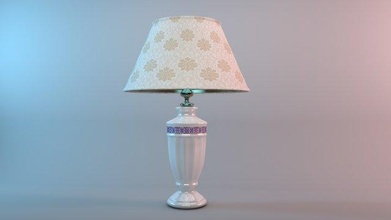 tavolo lampada 3d modello in lampade 3dexport arte vintage classico illuminazione interni 3d print model - Mito3D