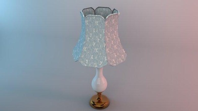 table lampe tadle art vintage style lumière maison intérieur 3d print model - Mito3D