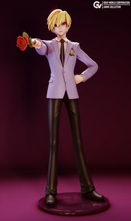 tamaki suoh orano alto scuola ospite club uomo figura 3dprint carattere maschio anime 3d print model - Mito3D