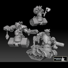 tank iblisler megapack 3d yazdır model in canavarlar yaratıklar 3dexport warhammer 40k askeri kaos mekanikum katafron khorne arka plan programı şeytan siber iblis yarı robot skitarii kıyamet zırh makine canavar 3d print model - Mito3D