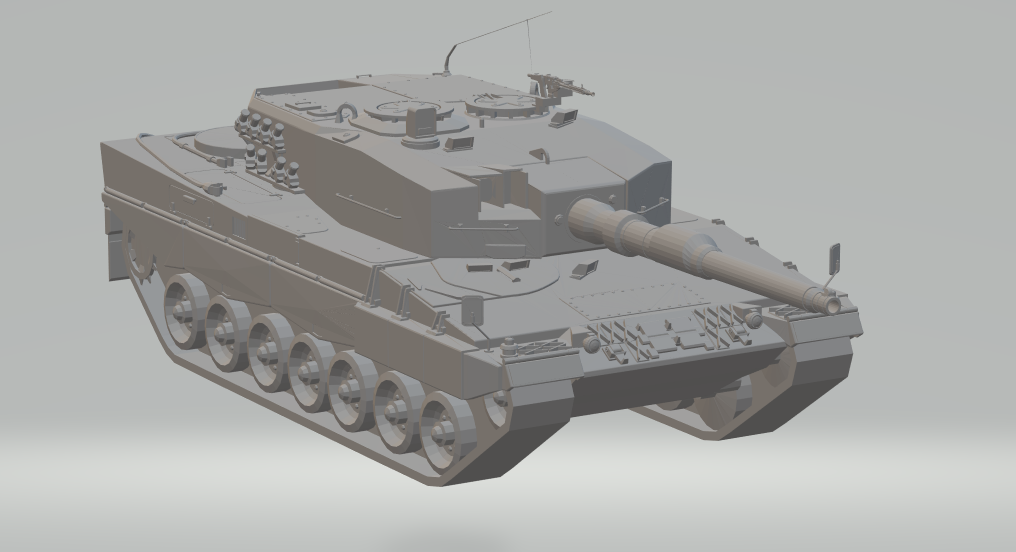 panzer leopard deutsche 3d drucken modell fahrzeug 3dexport heiße reifen druckguss scx slot wagen slotcar stl druckbar rc körper marine krieg kabeljau 3D print model - Mito3D