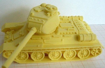 tank t 34 3d yazdır model in oyuncaklar 3dexport 3d print model - Mito3D