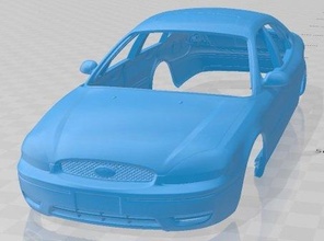 taurus 2000 printable body car 3d print model in automotive 3dexport slot scalextric tamiya rc miniz hobby micro 3d print model - Mito3D