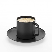 tea cup saucer coffee 3d print model - Mito3D