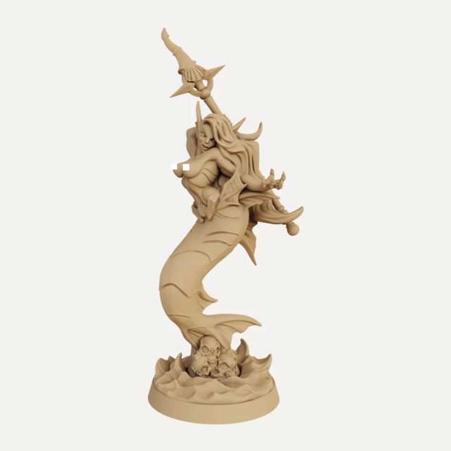 telaxia marea belleza Listo impresión escultura tide beauty dragones mazmorras pez mini miniaturas monstruo rpg mar miniatura acuático mesa encuentro dnd ttrpg artesano gremio kuo toa sahuagin Jurakins 3D print model - Mito3D