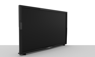 televisione tv parete schermo piatto guidato elettronica dispositivo tecnologia video moderno 3d print model - Mito3D