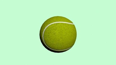 tenis pelota gratis tribunales deporte juego 3d print model - Mito3D