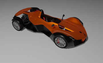 tesla le mans 2030 race car racing cars 3d model quality stl print modern scene blender 3d print model - Mito3D