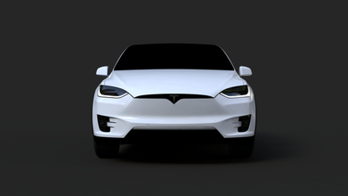 Tesla modelo carro veículo SUV barato 3d print model - Mito3D
