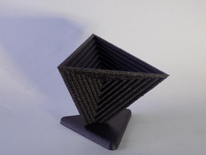 tetrahedron decoration 3d print model - Mito3D