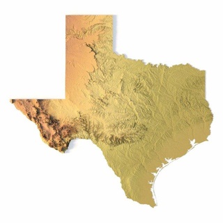 state of texas stl 3d print model in terrain 3dexport usa country map america art 3d print model - Mito3D