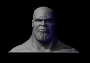 Thanos 3d impressão fantasia modelo Thor homem Aranha vingadores maravilha batman Super homen herói Ferro heroi carcaju veneno personagem fantástico hulk infinidade 3d print model - Mito3D