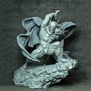 Thor figurines prêt impression longue cheveux buste vengeurs fin jeu 3d modèle merveille Chris Hemsworth dc rigide film Dieu super héros vengeur statue sculpture 3d print model - Mito3D