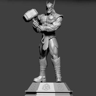 Thor maravilha estátuas pronto impressão homem vingadores jogo 3d modelo chris hemsworth dc rígido filme Deus Super heroi vingador estátua escultura loki Odin miniaturas 3d print model - Mito3D