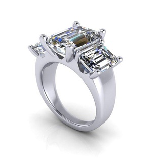 Roca diamante anillo anillos pulsera solitario joyería joya monje Budha oro plata compromiso Boda canalla imprimible 3d colgante pendiente arete brazalete bebé Arte 3d print model - Mito3D