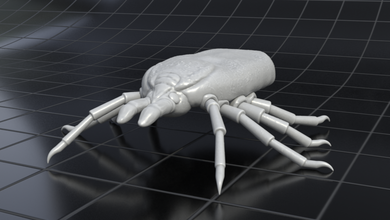 tick 3d print model in 3dexport 3dprint insects parasite bug nature insect animal health healthcare miniatures 3d print model - Mito3D