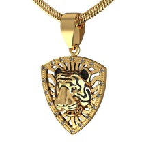 tiger jewelry pendant pendants rhino sculptuur 3d print model - Mito3D