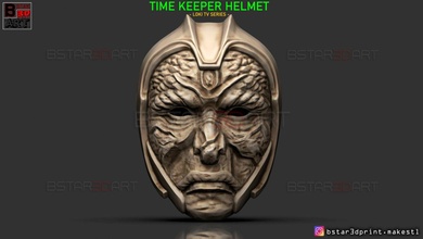 time keeper helmet - loki tv series 2021 cosplay mask 3d print model sylvie laufeydottir laufeyson lady crown variant marvel comics timekeepers keepers games toys 3d print model - Mito3D