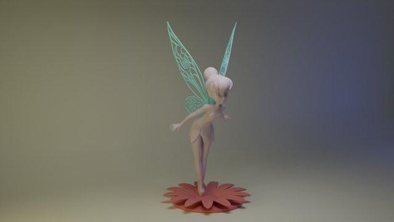 tinker bell monsters & creatures ada 3d print model - Mito3D