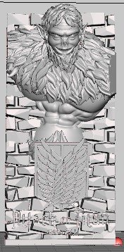 titan 3d impression modèle in monstres créatures 3dexport 3D print model - Mito3D