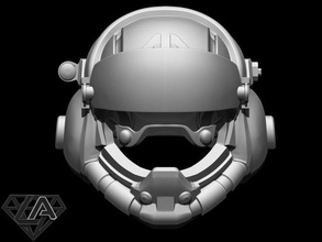 caduta dei titani valchiria pilota casco 3d stampa modello in gioco accessori 3dexport maschera airsoft cosplay guerriero invasore armatura helloween lafactorystore 3d print model - Mito3D