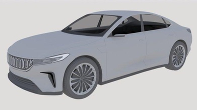 togg sedán eléctrico coche vehiculo concepto coches conceptual prototipo 3dcar 3dcarmodel vray 3dmax 2021 2021car 3d print model - Mito3D