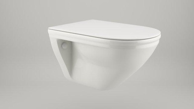 toilette sitz frei 3d modell haushalt artikel 3dexport innere badezimmer 3d print model - Mito3D