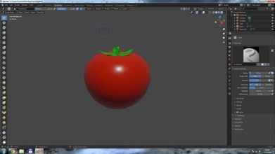 tomato 3d model in vegetable 3dexport food 3d print model - Mito3D