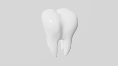 dente 3d stampa modello in 3dexport cartone animato arte stampabile print stl cartoon tooth bocca 3d print model - Mito3D