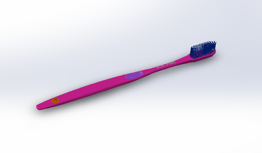 spazzolino Casa domestico bagno 3d print model - Mito3D