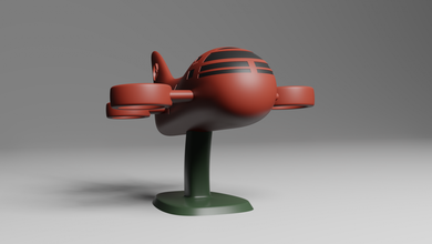 tepesinde klan zeplin 3d yazdırılabilir model yazdır in araç 3dexport aramızda ölçek hobi minyatür uçak uçuş henrystickmin ayakta durmak minyatürler among us 3d print model - Mito3D