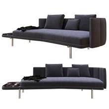 torii Sofa grau Couch 3d print model - Mito3D