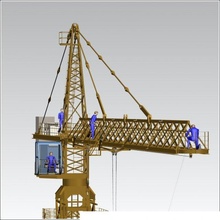 tower crane assembly 3d modell maschinen 3dexport 3d print model - Mito3D