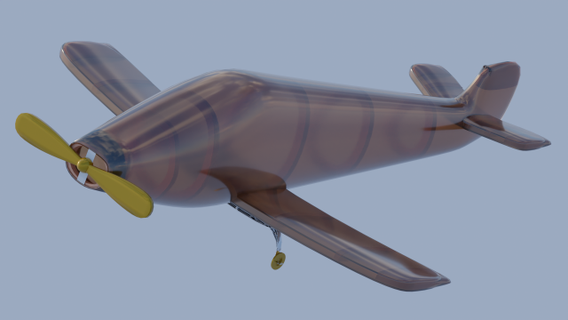 juguete avión juguetes aire comercial aeronave vehículo pasajero jet juegos 3d print model - Mito3D