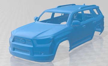 toyota 4runner 2011 yazdırılabilir vücut araba 3d yazdır model in otomotiv 3dexport yuva ölçülü tamiya rc miniz hobi mikro tarayıcı 3d print model - Mito3D