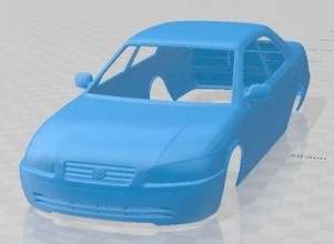 toyota camry 1997 imprimible cuerpo coche vehiculo espacio scalextric Tamiya rc miniz pasatiempo micro 3d print model - Mito3D