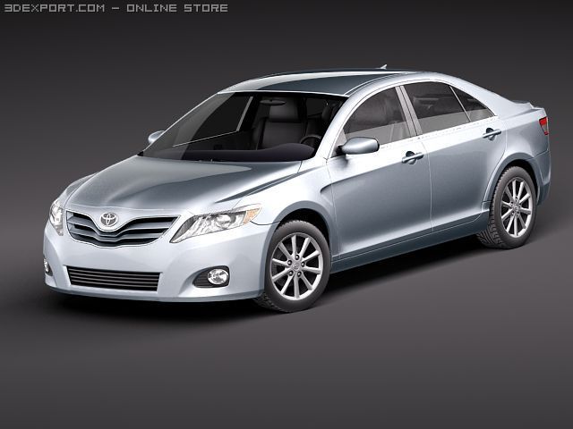 toyota camry berlina 2010 base 2006 2007 2008 2009 2011 Giappone Uniti d'America 3D print model - Mito3D