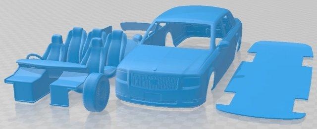 Toyota yüzyıl 2018 yazdırılabilir araba otomotiv yuva ölçülü Tamiya rc miniz hobi mikro döküm 3d print model - Mito3D