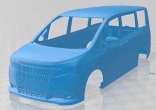 toyota esquire 2014 printable body car slot scalextric tamiya rc miniz hobby micro 3d print model - Mito3D