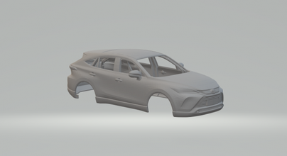 toyota aguilucho 2022 fundido presión ruedas calientes espacio tragamonedas slot car caliente juguetes coche vehiculo 3dpirnt impresión imprimible 3d print model - Mito3D
