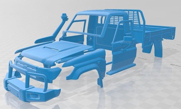 toyota arazi kruvazör j70 almak gxl 2008 yazdırılabilir vücut araba 3d yazdır model in otomotiv 3dexport yuva ölçülü tamiya rc miniz hobi mikro tarayıcı 3d print model - Mito3D