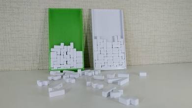 jouet 3d impression modèle in puzzle 3dexport jeu juego tetris amusement 3d print model - Mito3D